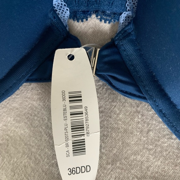 New Blue Adore me Bra 36DDD - Picture 3 of 3